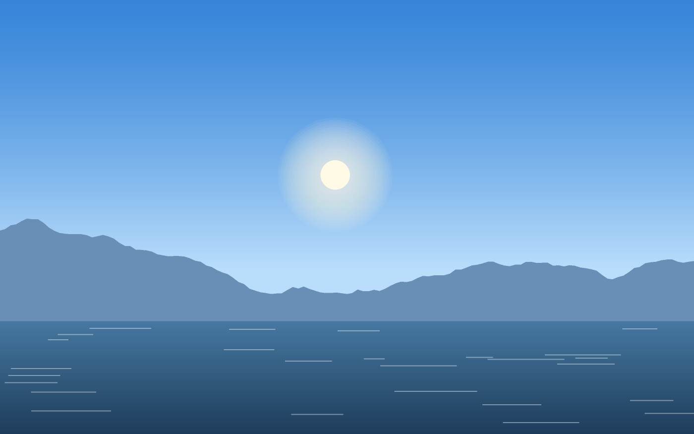 Landschapsillustratie