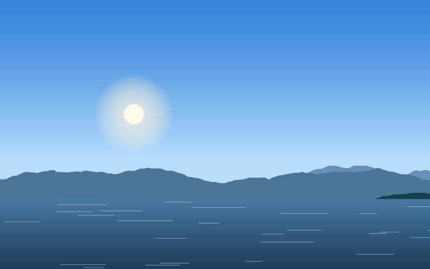 Landschapsillustratie