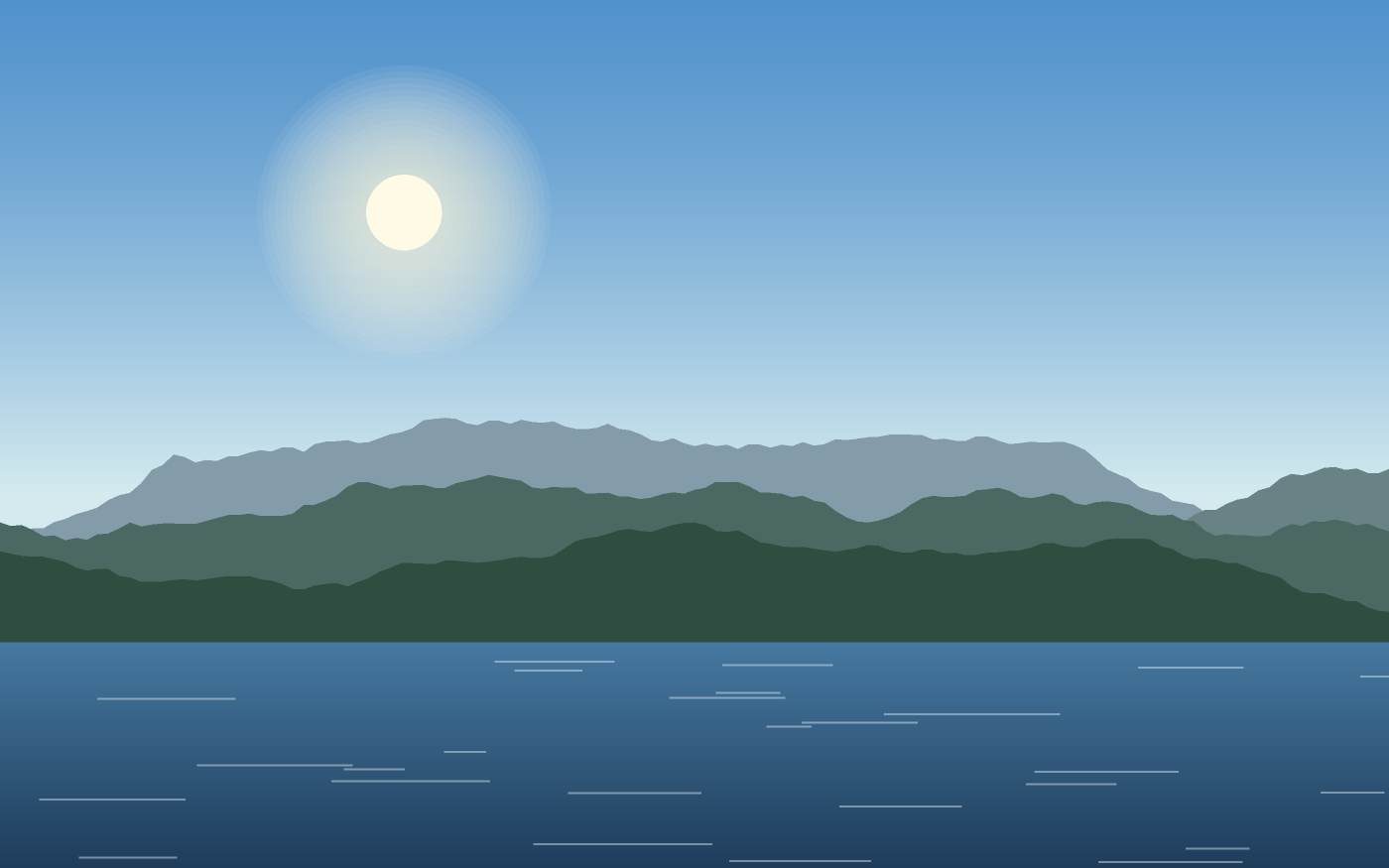 Ilustrace krajiny
