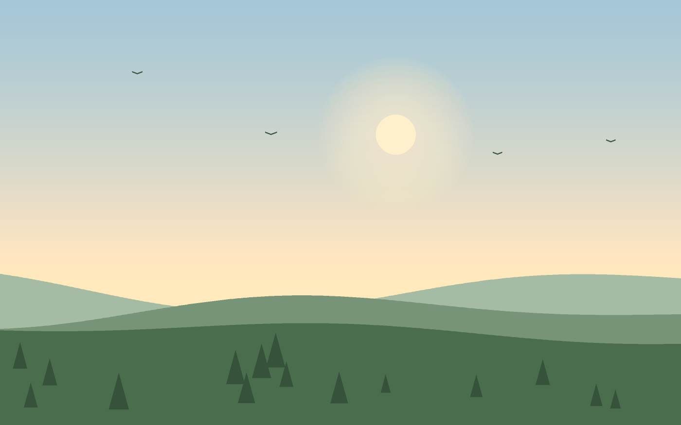 Landschaftsillustration