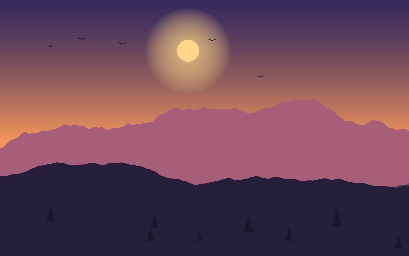 Landskabsillustration