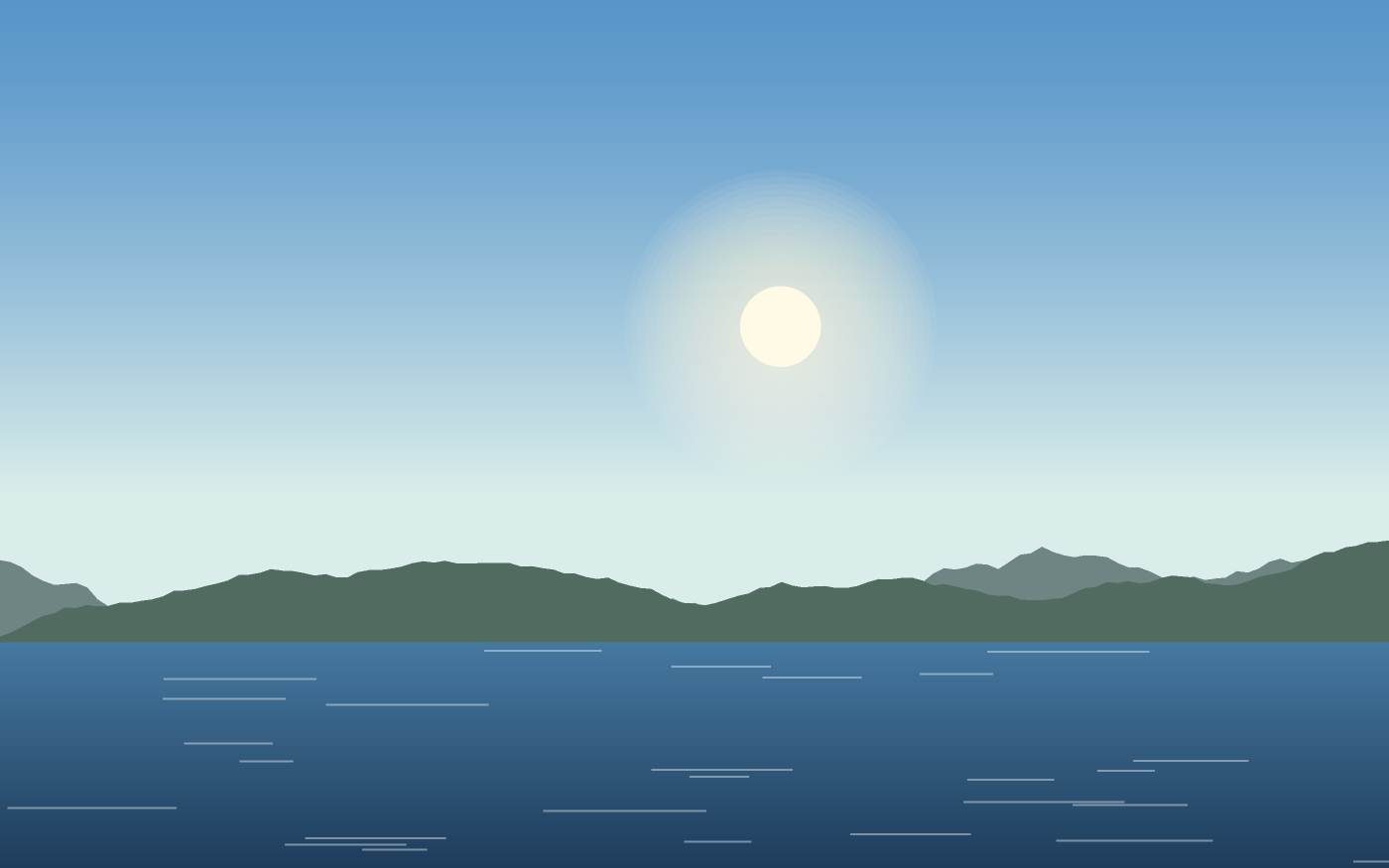 Ilustración de un paisaje
