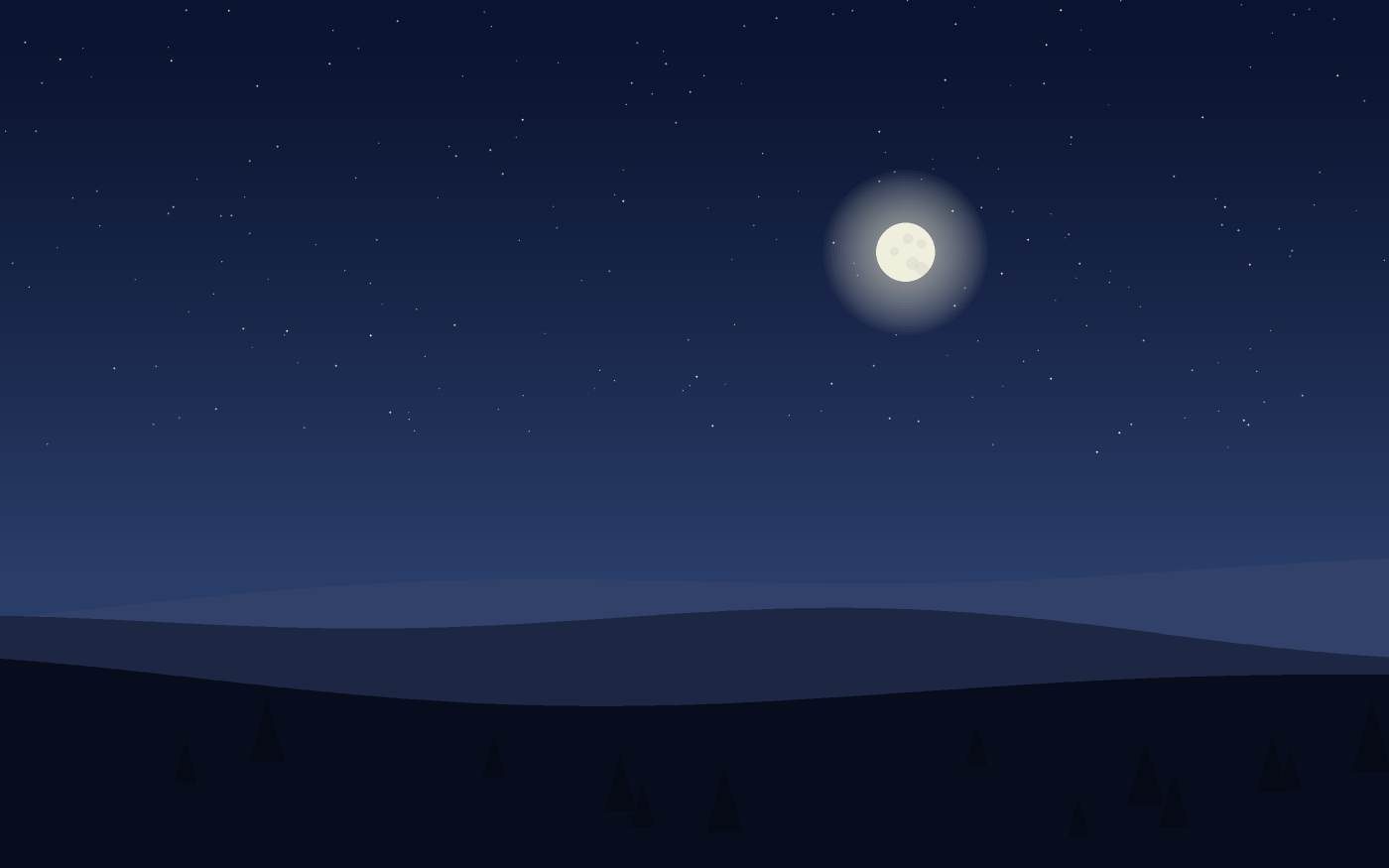 Illustrazione di un paesaggio