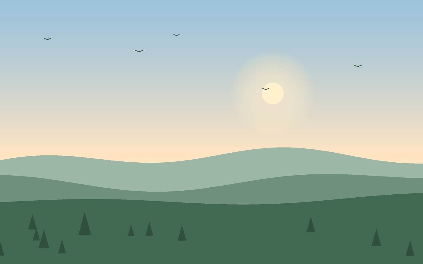 Landscape illustration